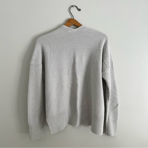 Gap Grey Cotton Cardigan Size Small - Picture 5 of 5